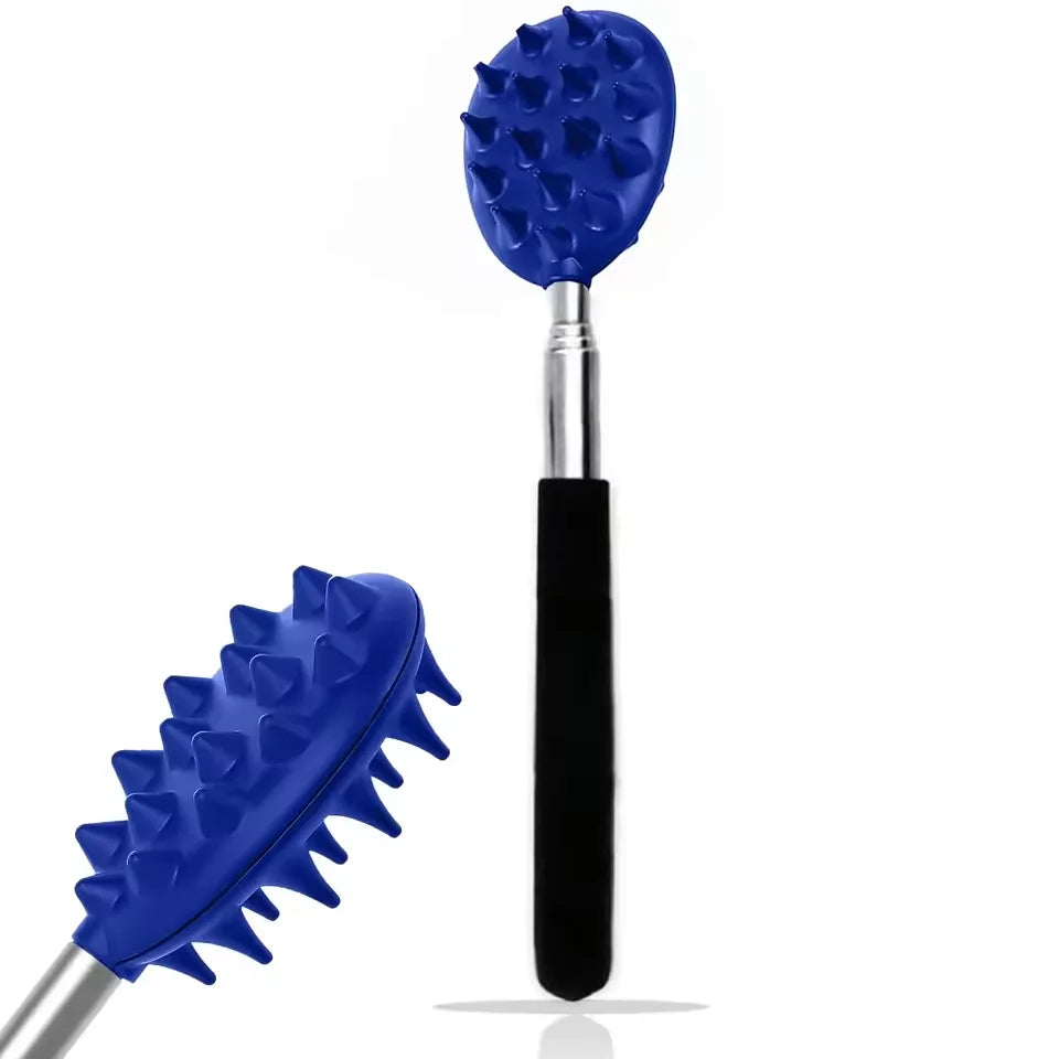 Cactus Telescopic Back Scratcher Ergonomic Back Scratchers Extendable Metal Claw Design Stocking Stuffers Hand Massager Backslap