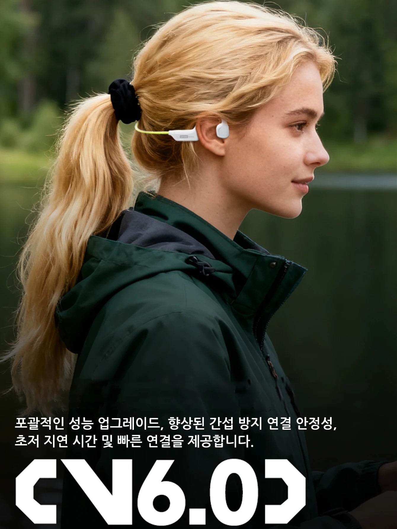 Genuine Lenovo S102 Bone Conduction Earphones Air Conduction Headphones BT V6.0 Wireless Sports HiFi Sound Waterproof Headsets