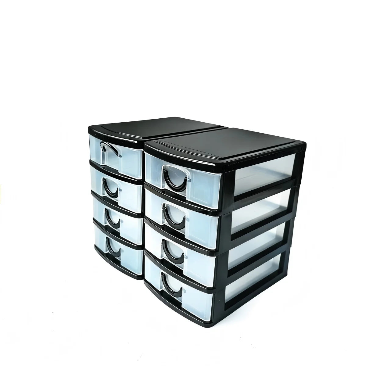 4-layer drawer-style jewelry storage box, rhinestone storage box, transparent earring storage box