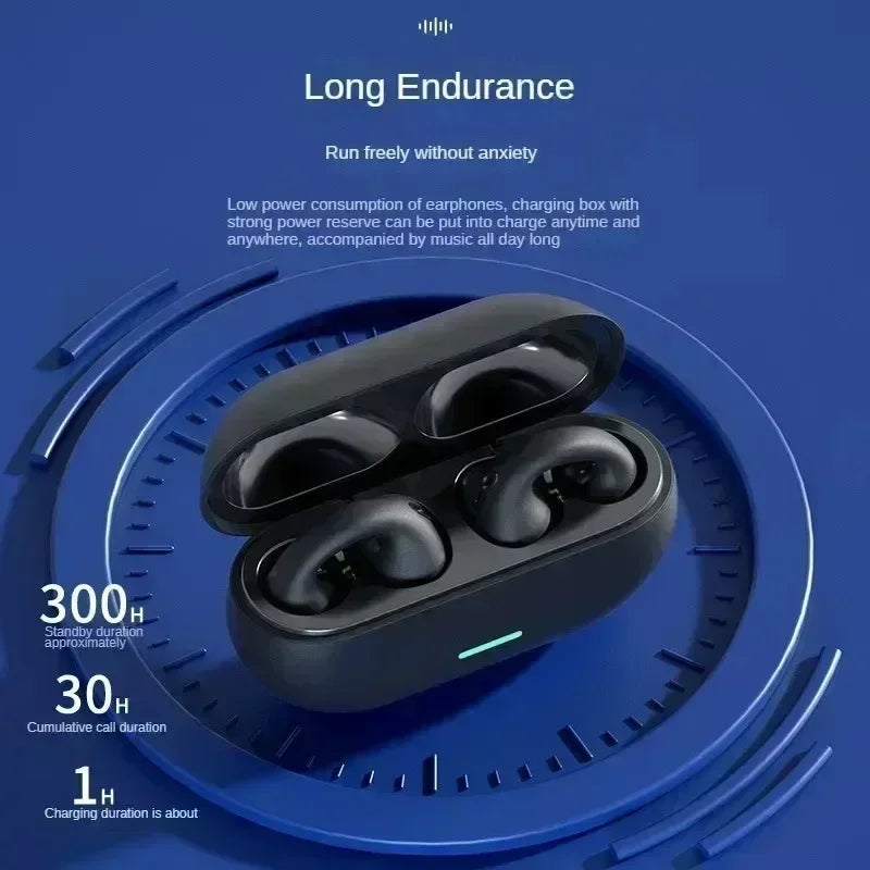 Brand new original T75 bone conduction wireless Bluetooth 5.3 headphones sports HiFi sound quality headphones