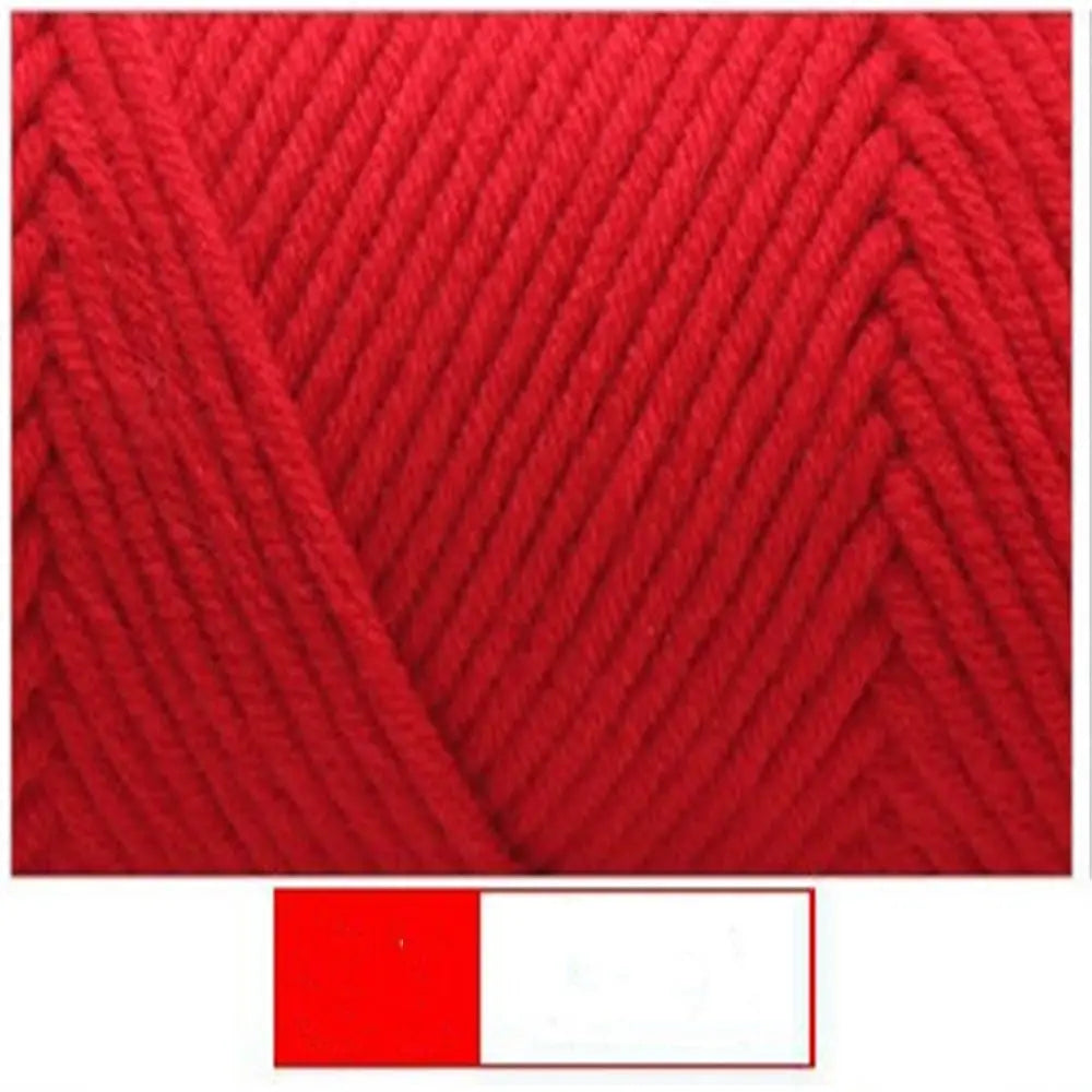 Lover Scarves Handmade 100g Hand Knitting DIY Knitting Chunky Crochet 8 Ply Thread Milk Cotton Yarn Woolen Yarn