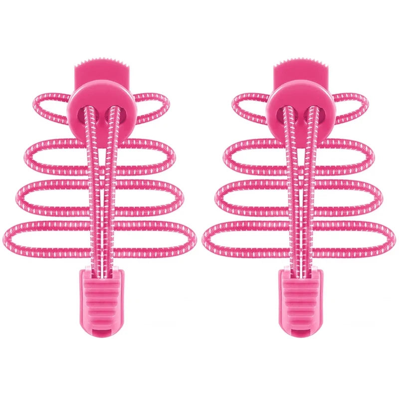 1Pair/3Pair Round Elastic Shoelace No-Tie Shoelaces for Sneakers and Casual Shoes Quick-On Quick-Off Laces