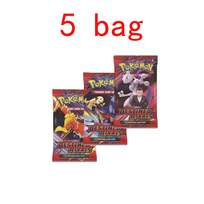 360Pcs Pokemon Card Prismatic Evolutions PHANTASMAL FLAMES Scarlet Violet 151 Black Bolt English Booster Battle Transaction Card
