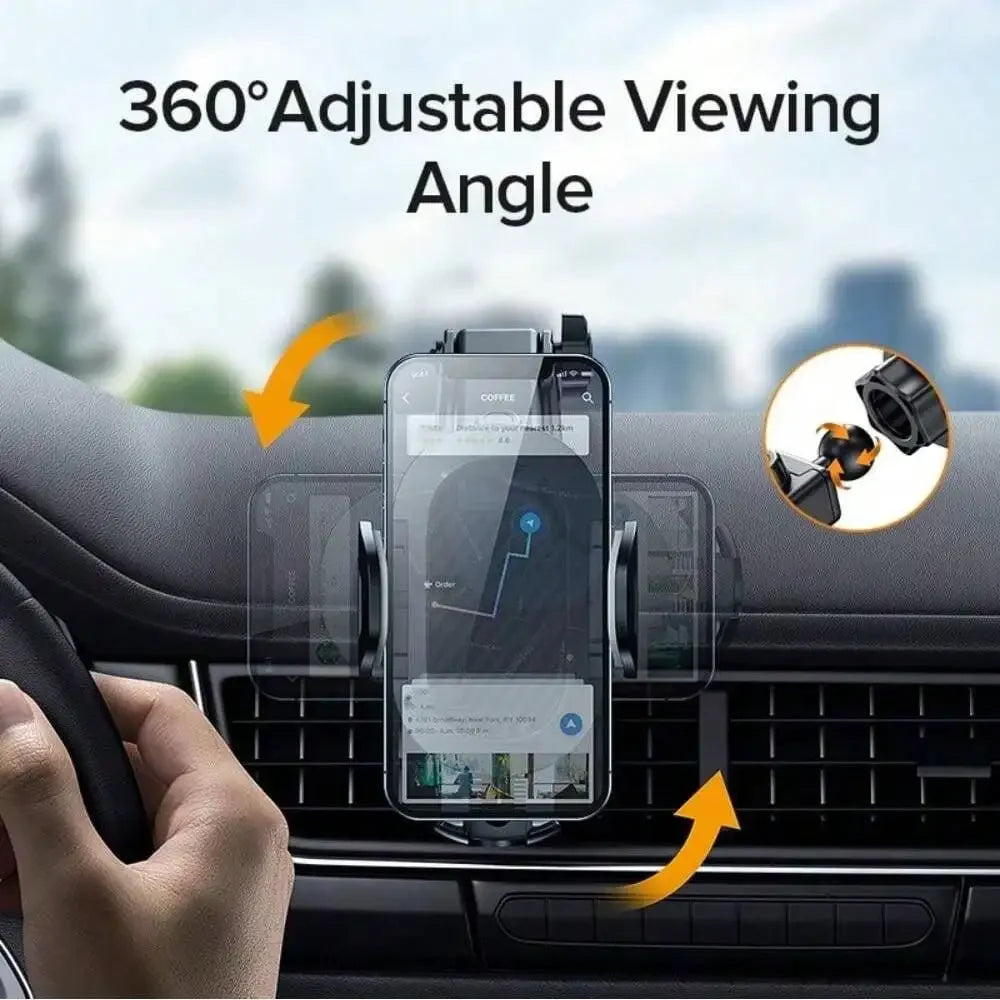1PC Car Dashboard Navigation Bracket - Suction Cup Mobile Phone Support for Dashboard or Air Outlet