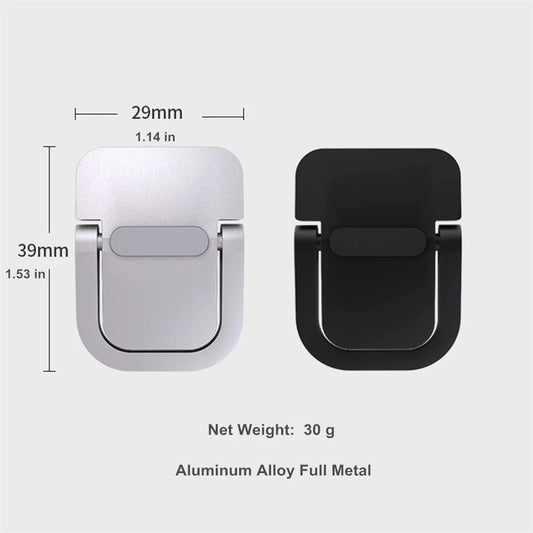 2pcs/Set Laptop Stand for Computer Keyboard Stand Riser Aluminum Mini Portable Laptop Stands for Notebook