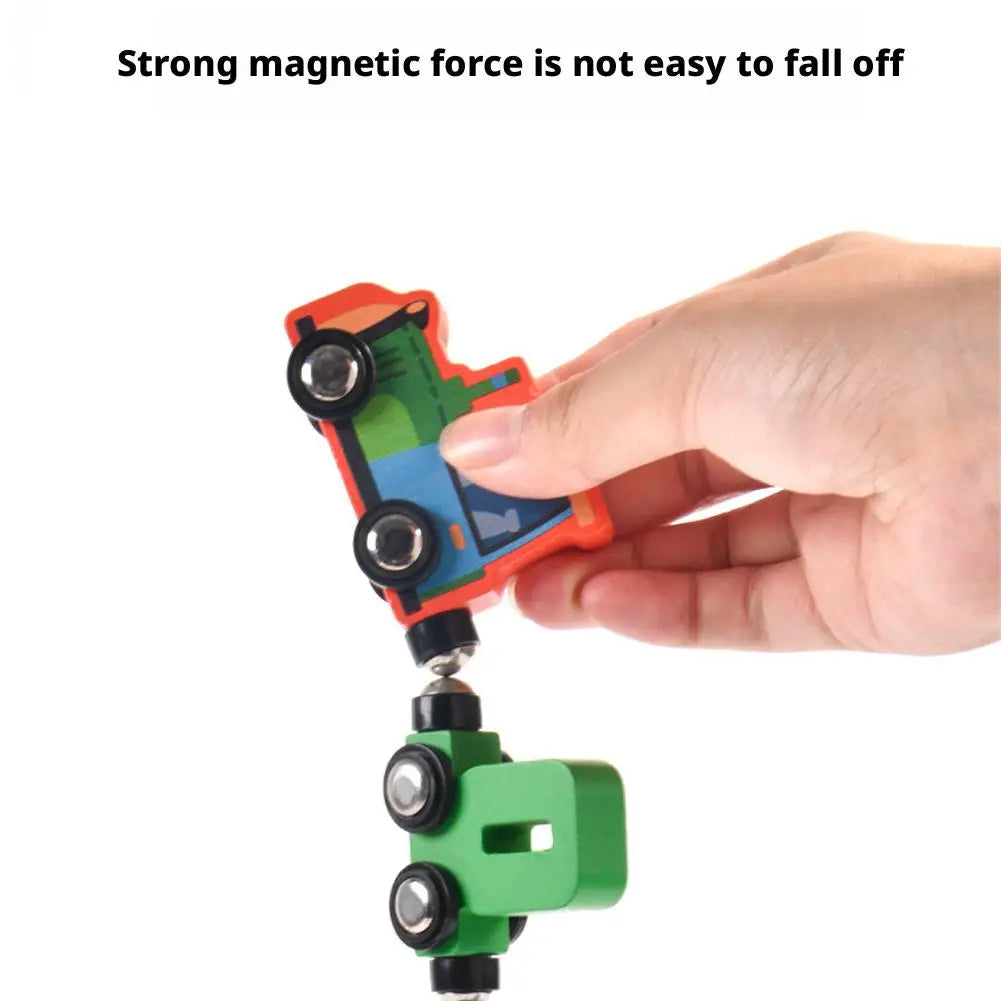 Train Set Magnetic Digital Train Puzzle Wooden Number Trains Learning Activities Educational Digital Train Toys Kids Gifts