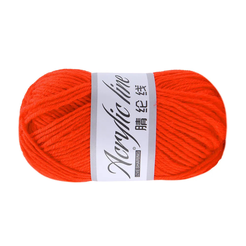 50g Chunky Wool Roving Scarf Knit Wool Yarn Thickness Warm Hat Household Children Scarf Hat Soft Thick Crochet Thread