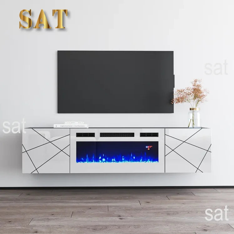 #For TV Stand with Fireplace Included TV Table Cabinet Television Cabinet TV Console Living Room Furniture