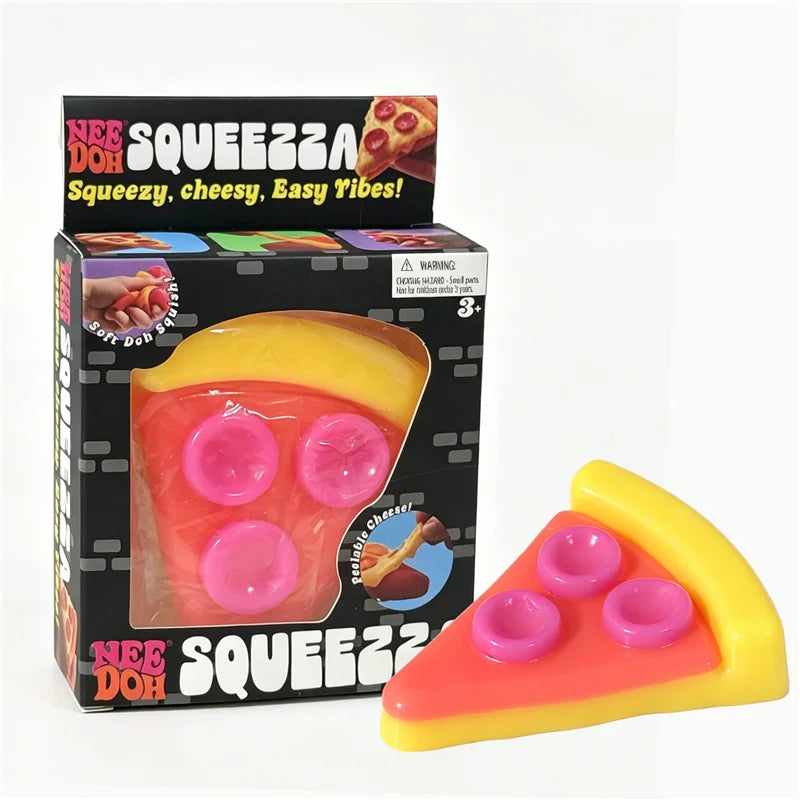 Needoh Sensory Jellyfish Gummy Bear Toy Soft Nice Cube Anti-Stress Stress Relief Pressure Souvenir Sensory Non-toxic Fidget Toy