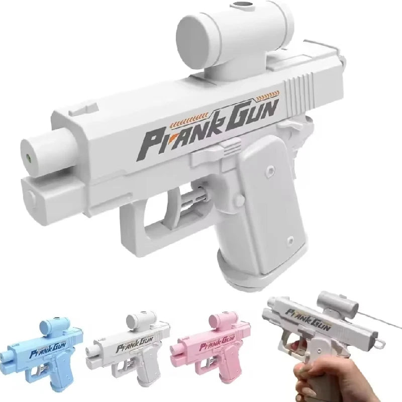 Prank Water Gun Continuous Firing Water Gun Two-way Water Gun Portable Small Pistol Outdoor Indoor Mischievous Shoot Water Guns