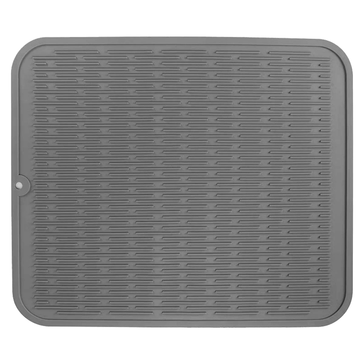 Dish Drying Mat-Silicone Drying Pad Kitchen Counter Dining-table Non-Slip Drain Pad Anti-scald Pot Cup Pad Kitchen Counter Tools