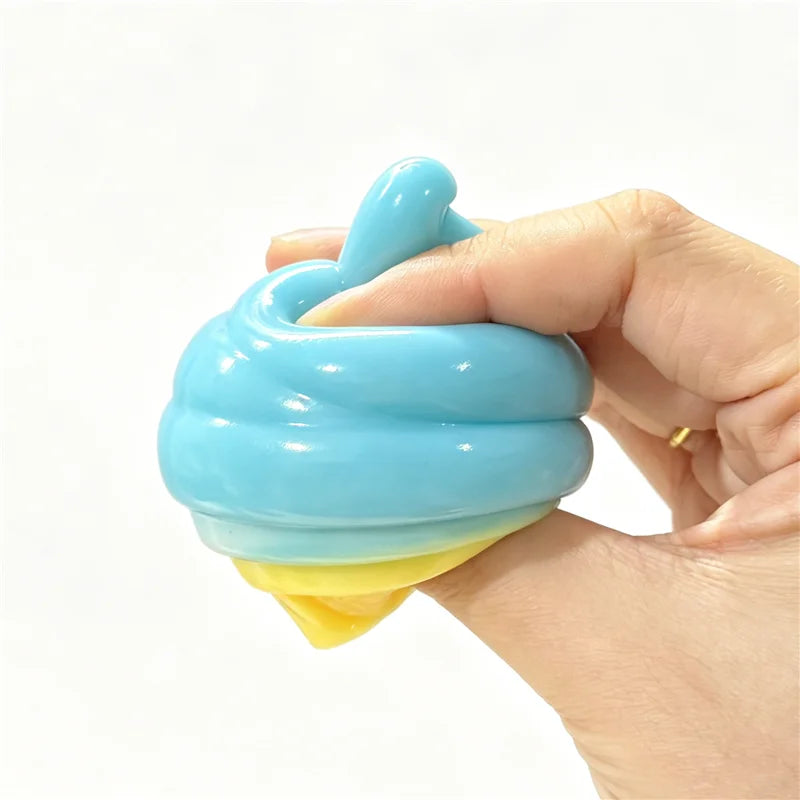 Needoh Sensory Jellyfish Gummy Bear Toy Soft Nice Cube Anti-Stress Stress Relief Pressure Souvenir Sensory Non-toxic Fidget Toy