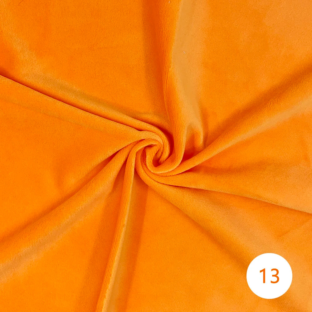 1.5mm Super Soft Short Plush Fabric Thick Crystal Super Soft Flannel Plush Toy Handmade Diy Fabric 45x50cm