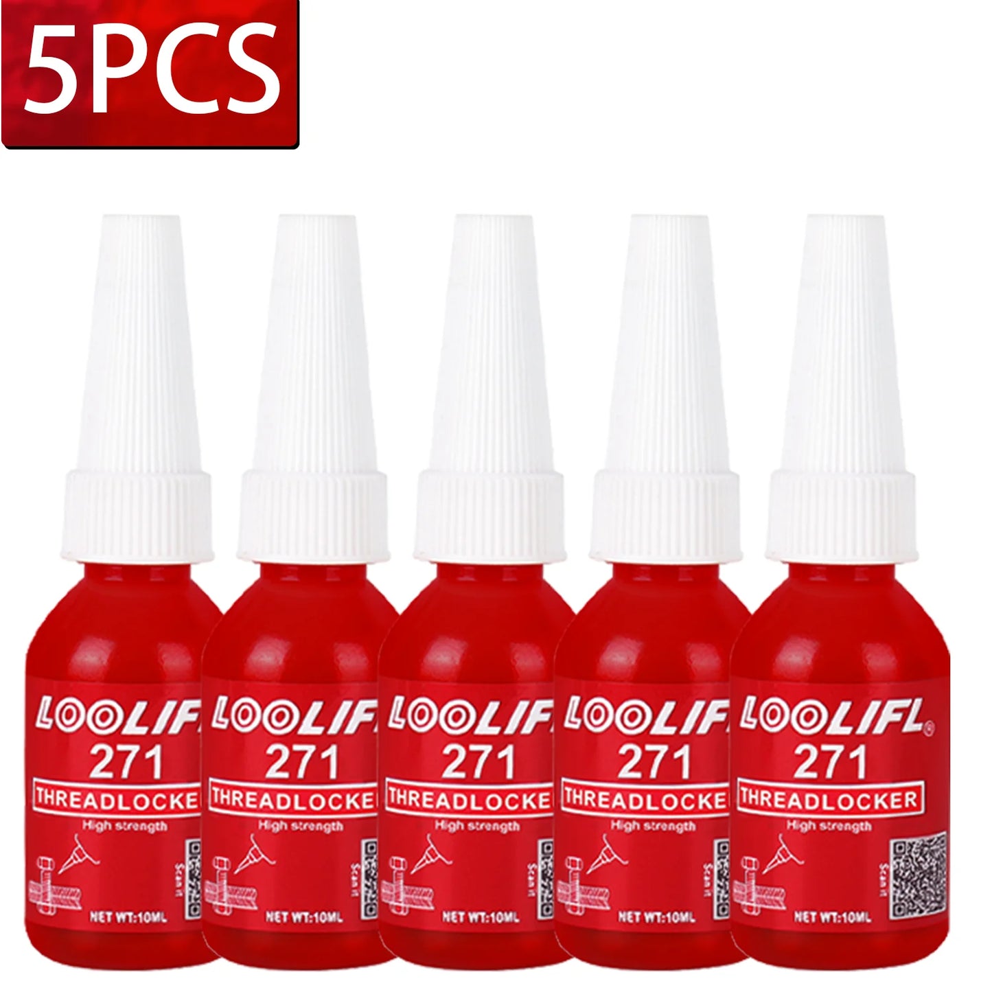 243 271 50ml Threadlocker Anaerobic Glues Anti Loose Screw Glues Fastening Quickly Cured Thread Locking Agent Sealant for Screws