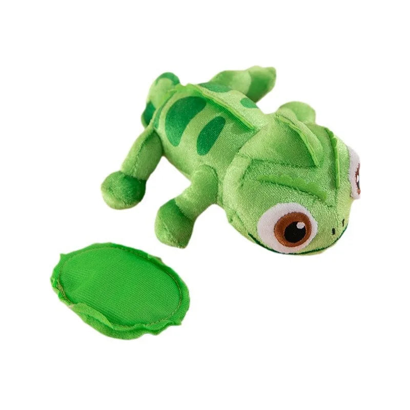 New Pascal Rapunzel Chameleon Plush Dolls 15cm Pascal Stuffed Animals Plush Doll Pascal Rapunzel Shoulder Plush Toy Kids Gifts