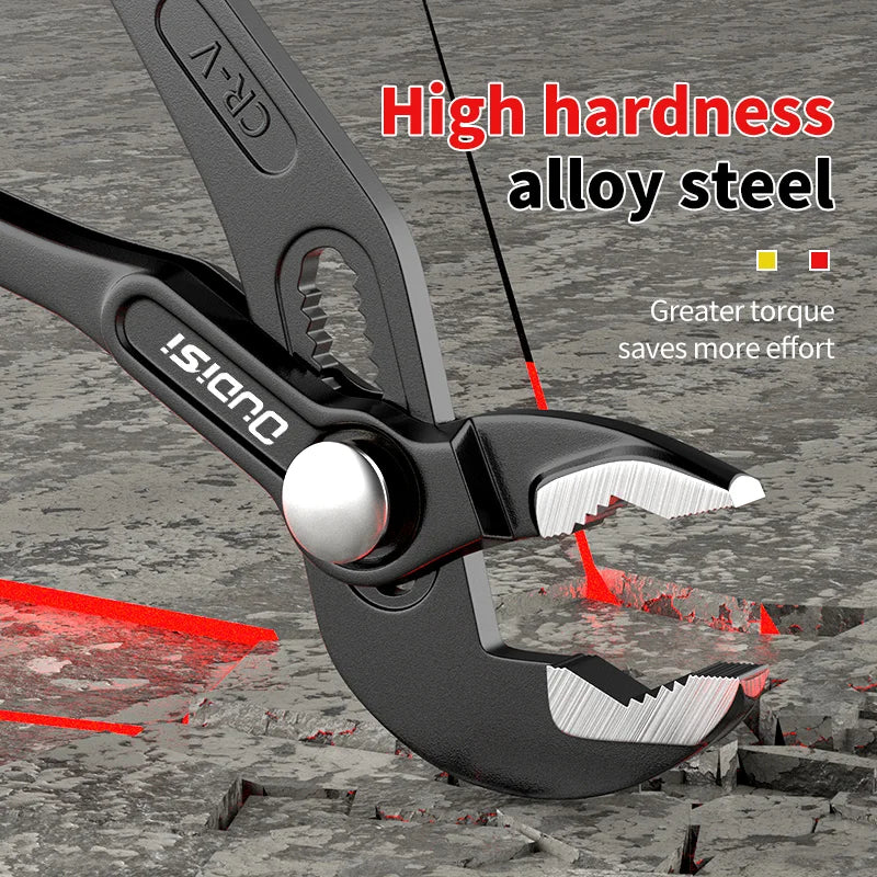 1pc multifunctional water pump tongs, universal wrenches with large openings that can be quickly adjusted, water heating wrenche