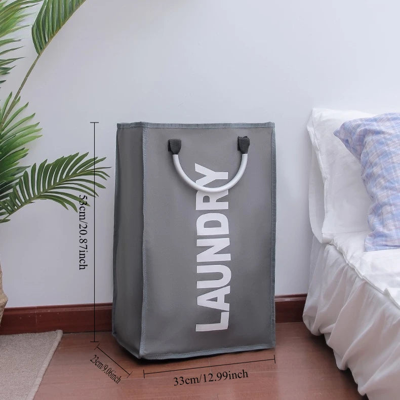 Oxford Cloth Foldable Laundry Hamper with Handles for Dirty Clothes Storage and Organization