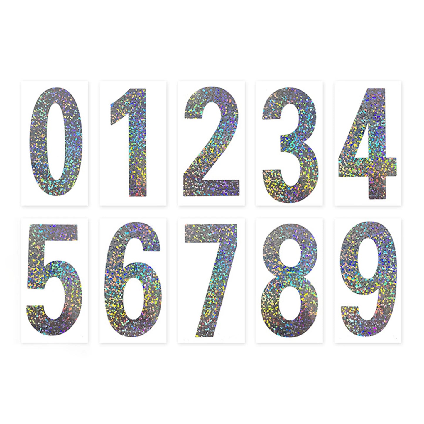 Waterproof Number Sticker Heat Resistant Self Adhesive Nanofilm Mailbox House Address Decals Sticker For Home Farmhouse Decor