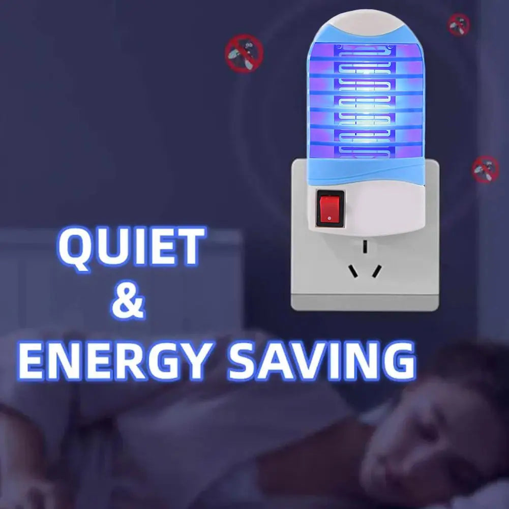 LED Socket Mosquito Killer Lamp US/EU Plug Electric Mosquito Fly Bug Insect Trap Killer Night Lamp Summer Mosquito Light Lamp