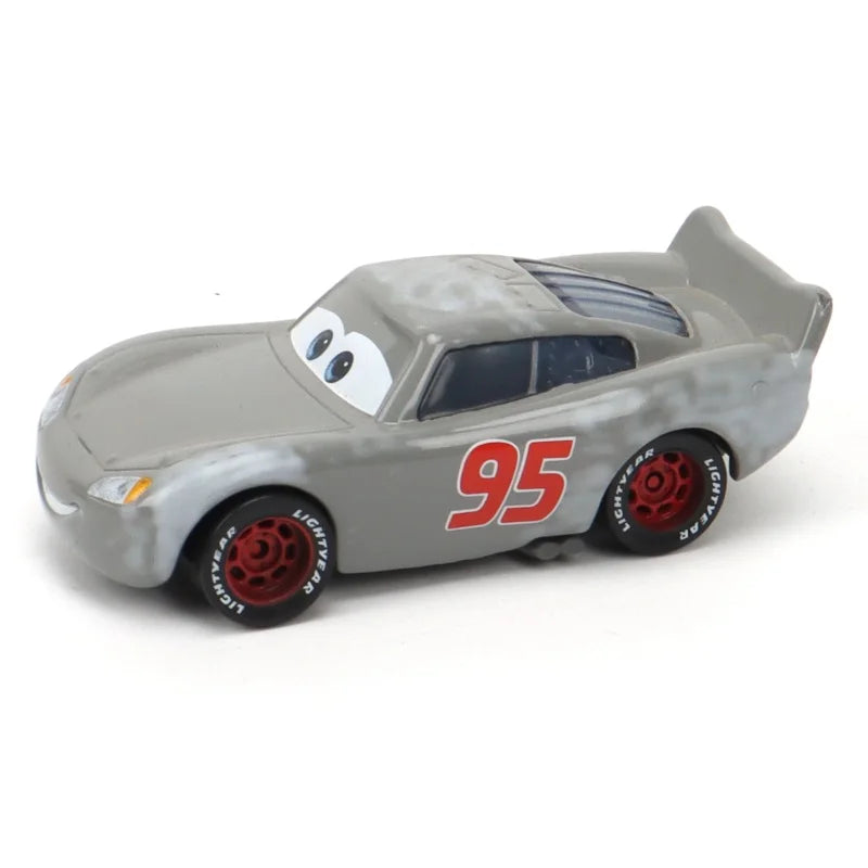 Disney Cars toy Christmas McQueen ROUTE 66 McQueen Champion McQueen Racing car 1:55 Diecast Alloy car Model Boy's Christmas gift