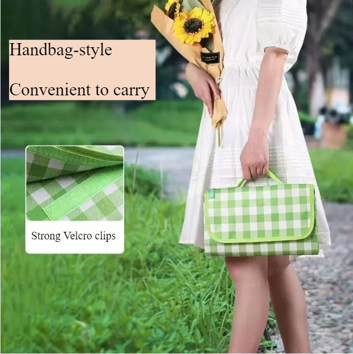 Picnic Mat - Foldable - for Spring Outings, Picnics, Beach Camping - Waterproof and Moisture-proof - Ground Mat - Picnic Cloth