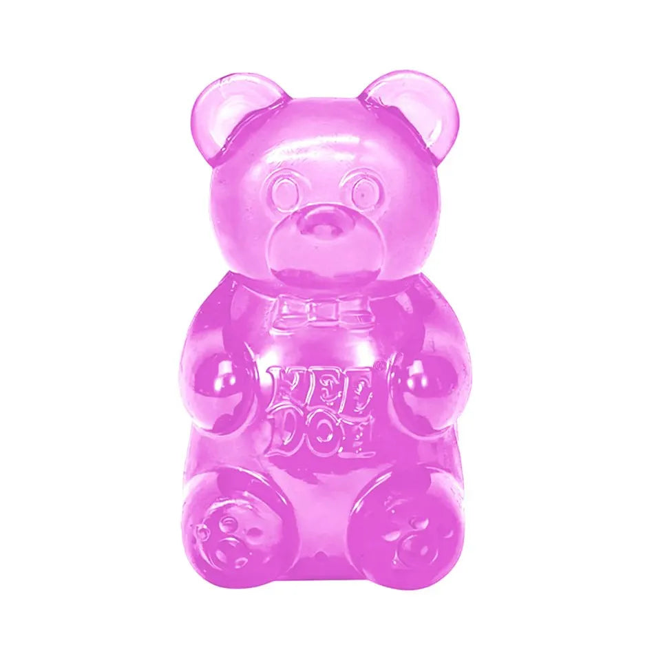 NeeDoh Gummy Bear Squishy Toy Soft Stress Relief Sensory Fidget Squeeze Toy for Kids & Adults Non-Toxic Anxiety Relief Desk Toy