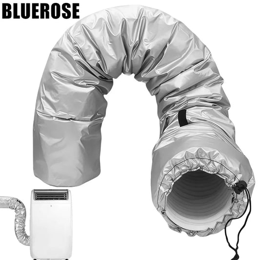 Air Conditioning Hose Cover for 5-5.9-inch Exhaust Hose AC Exhaust Pipe Sleeve Heat Insulation Dustproof Protective Cover
