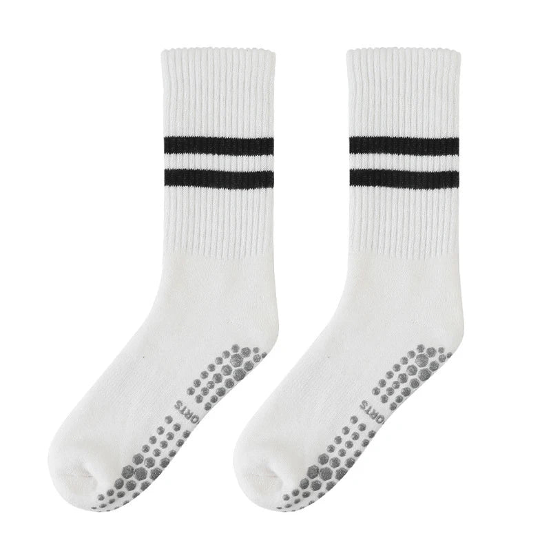 Sports Socks for Fitness Gym Women High Quality Pilates Socks Anti-Slip Breathable Backless Yoga Socks Ankle Ladies Ballet Dance