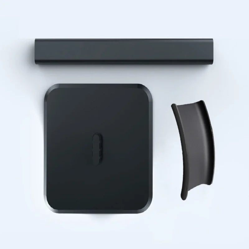 Black Universal Aluminum Alloy Headphone Stand Durable Desktop Gaming Headset Holder Multimedia Accessory for Earphones