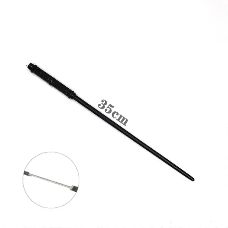 New Anime Cosplay Metal Core Magic Wand Harri Decoration Toy Accessories For Bacchetta Di Plastic Pottee Magic Stick