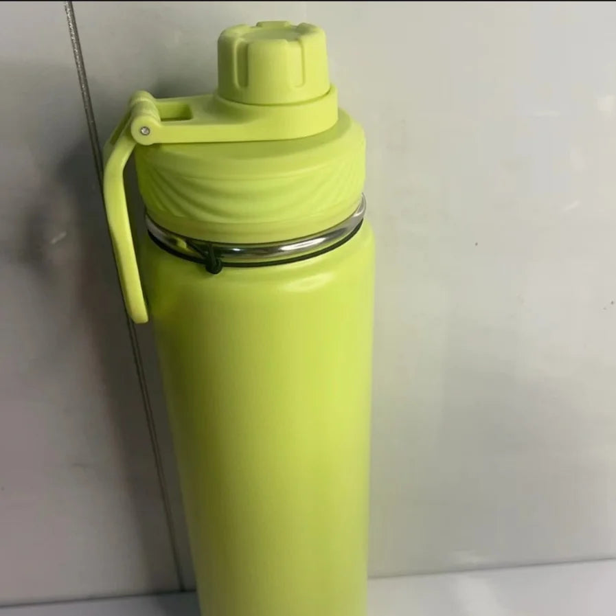 Portable Large Capacity 710ml Insulated Cup 304 Stainless Steel Yoga Pot For Male And Female Students Couple Cup Portable  Cup