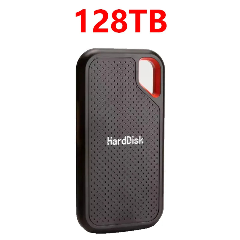 Slim Portable External SSD 128TB Hard Disk High Speed 4TB for Notebook Computer Reliable Storage Devices in 1TB and 16TB Sizes