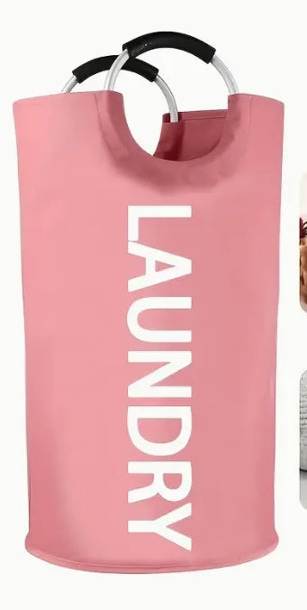 Oxford cloth laundry bag, dirty clothes storage basket, foldable bathroom clothes bucket, large-capacity dirty clothes basket