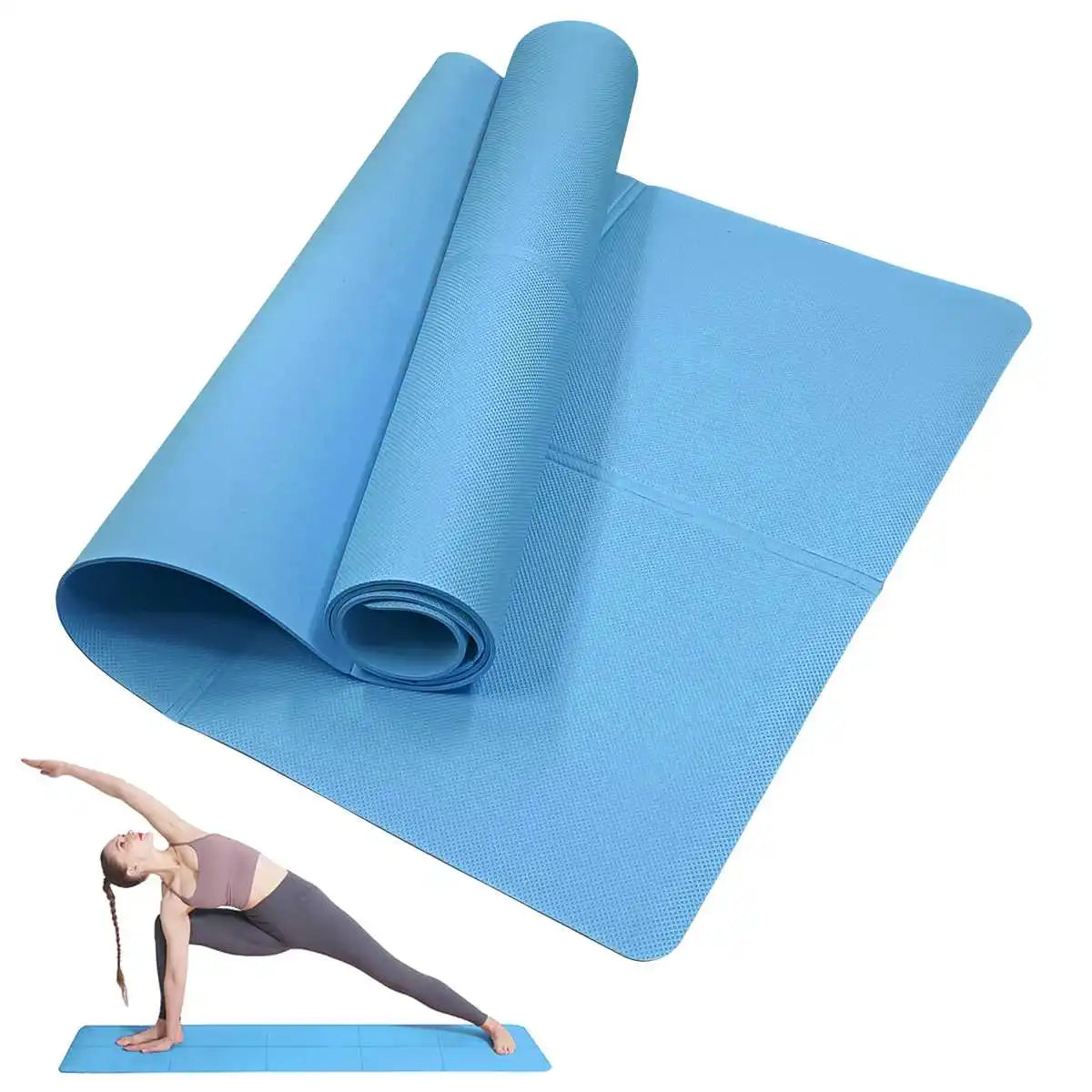 Yoga mat sports fitness EVA comfortable foam 3mm thick yoga mat sports yoga and Pilates gymnastics mat