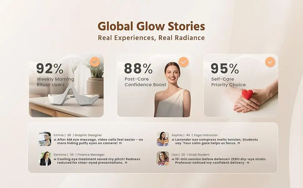 Eye Massager 3D Red Light EMS Eyes Relax Massager Fatigue Relief Lighten Dark Circles Smooth Eye Fine Line Beauty Eye CareDevice