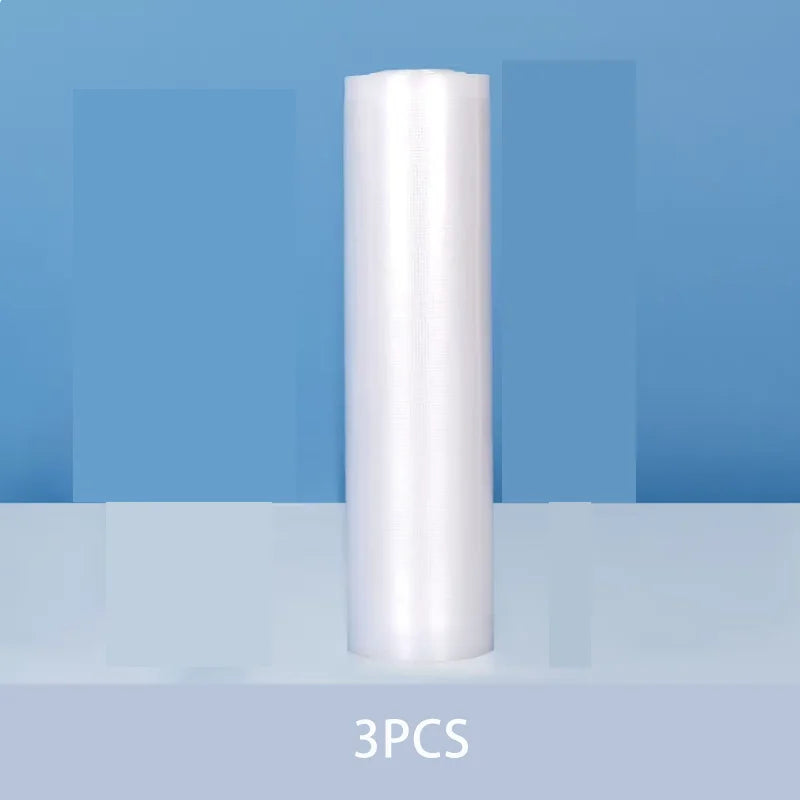 5M Length Textured Vacuum Food Bags, Thickened Mesh Household Vacuum Compression Bags, Sealable Packaging Bags, Roll Bags