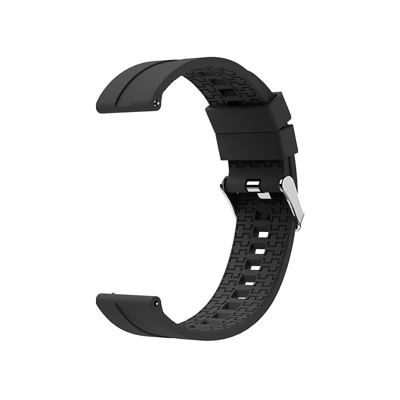 20mm 22mm watch band for Samsung Galaxy watch 6/5/pro/4/6 classic/Active 2 Silicone Sport bracelet huawei gt 4-3-pro-2-2e strap