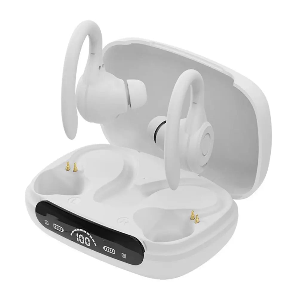 Y7 Bluetooth Earphones Sports Ear Hook Hifi Stereo Bluetooth Bass 5.3 Headphones New Mic Earbuds With Waterproof Wireless