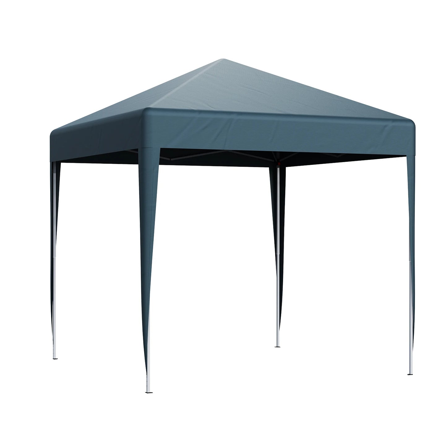 LOEFME 2x2M Pop Up Gazebo Waterproof Windproof Portable Outdoor Canopy Sun Shelter Removable 4 Sides Cloths Garden Camping Tent