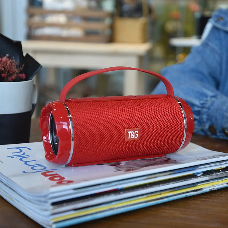 Subwoofer Caixa De Som Bluetooth Speaker Portable Sound Box Music Wireless Woofer Bass Computer PC TV Radio FM 10W Powerful Big