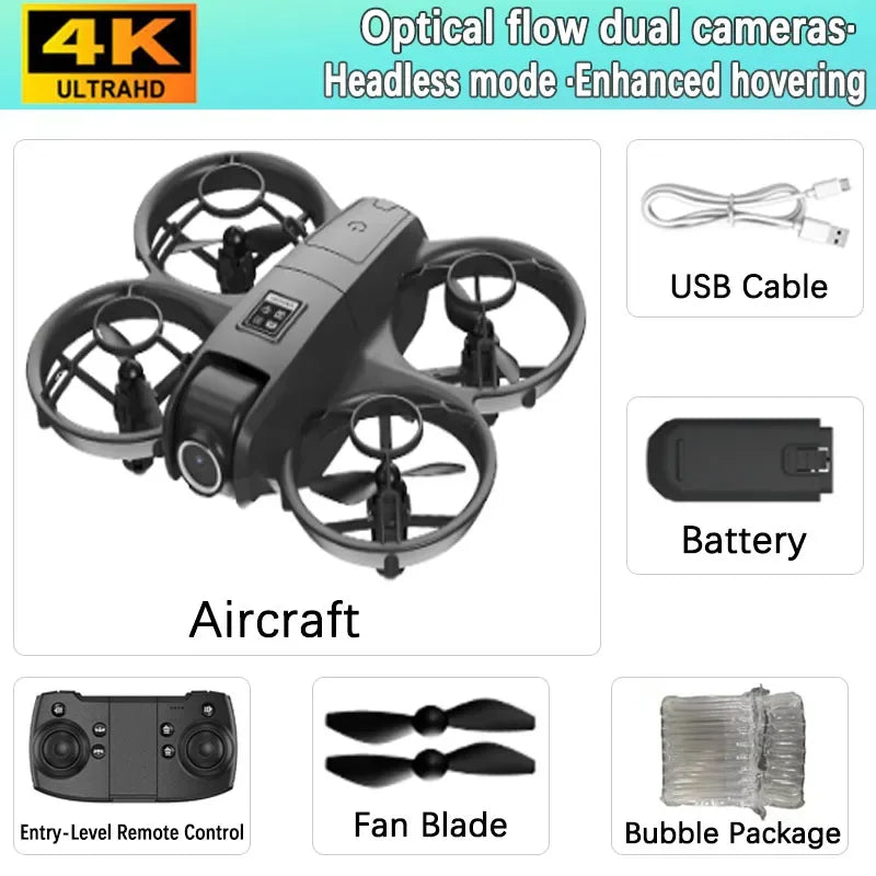YP6 Mini Drone 8K Aerial HD Camera Drone 5G WIFI Record Large Screen Remote Control Intelligent Obstacle Avoidance Aerial Drone