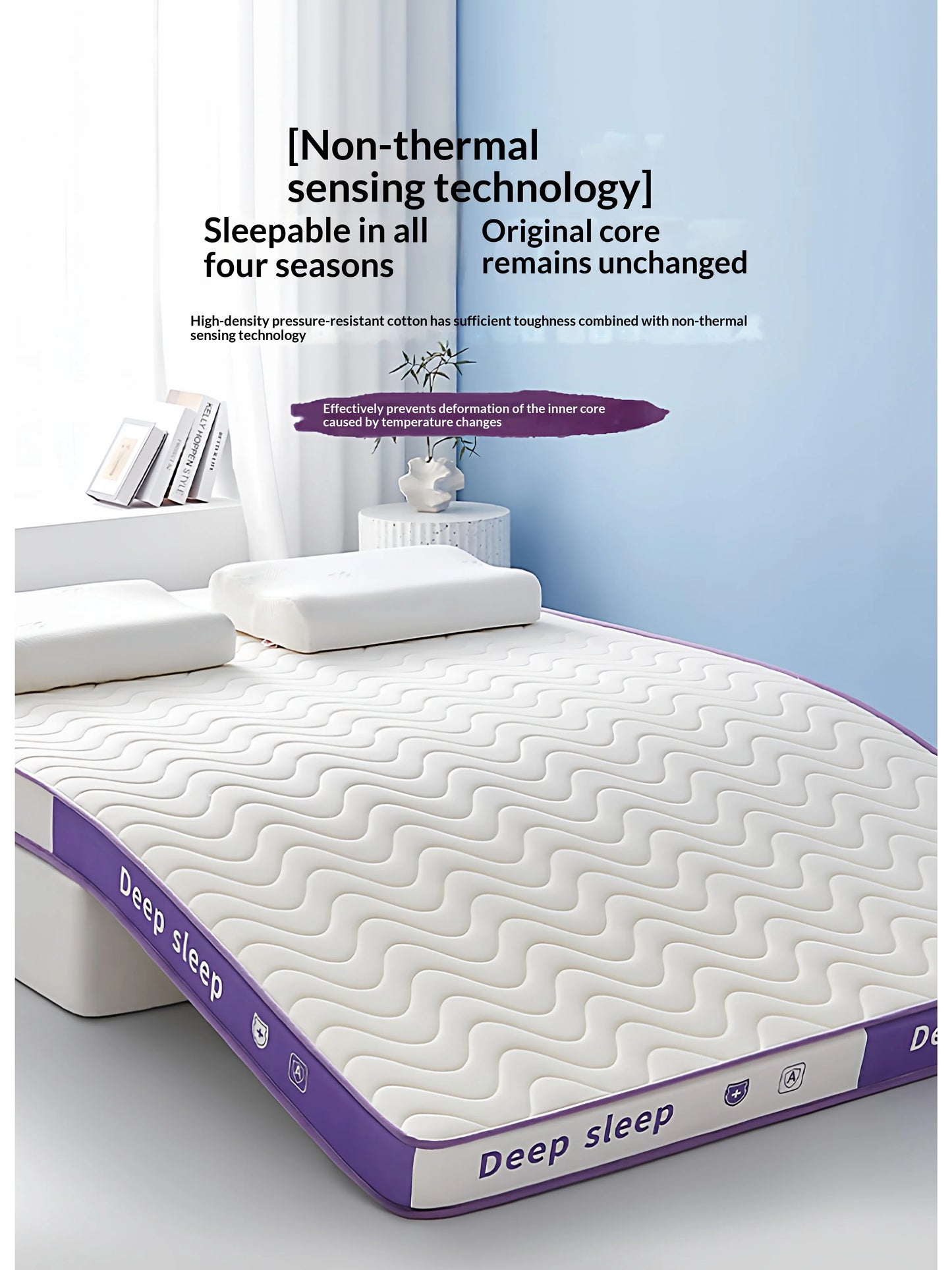 Filler latex non-full latex Foam Mattress King Queen Twin Cooling Gel Breathable Hypoallergenic Orthopedic Pressure