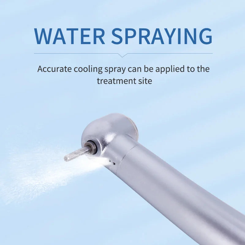 High Speed Dental Fast Speed Handpiece Water Spray Push Button B2/M4 Air Tubrine Dentist Equipment 2 Hole 4 Hole Ceramic Bearing