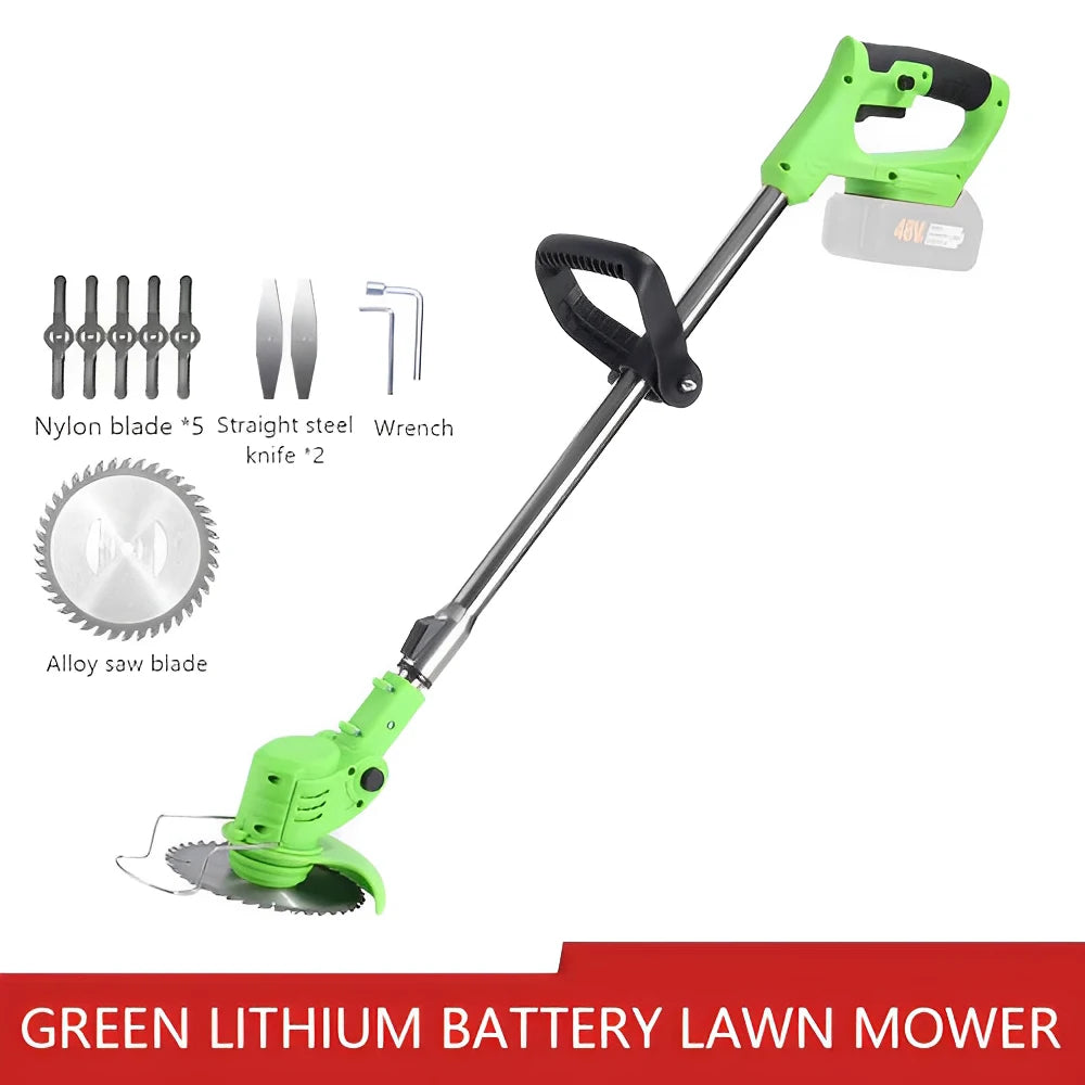 2026 New Cordless Handheld Electric Lawn Mower Grass Trimmer With Adjustable Garden Tool For Makita 21V Battery