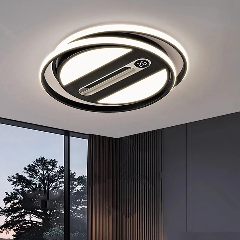 LED ultra-thin ceiling light, modern and simple living room lighting fixture, 2026 new atmospheric rectangular bedroom light