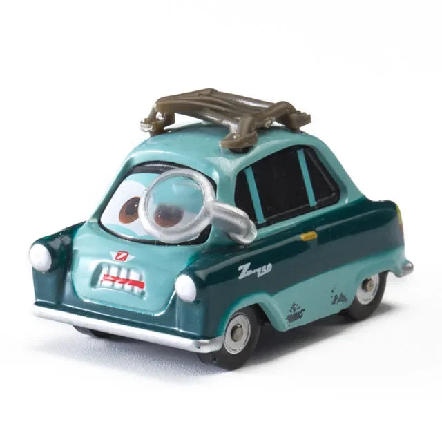 Cars Disney Pixar Cars Toy Lightning McQueen Jackson Storm Mater Sally Sheriff 1:55 Diecast Model Car Toy Children Birthday Gift