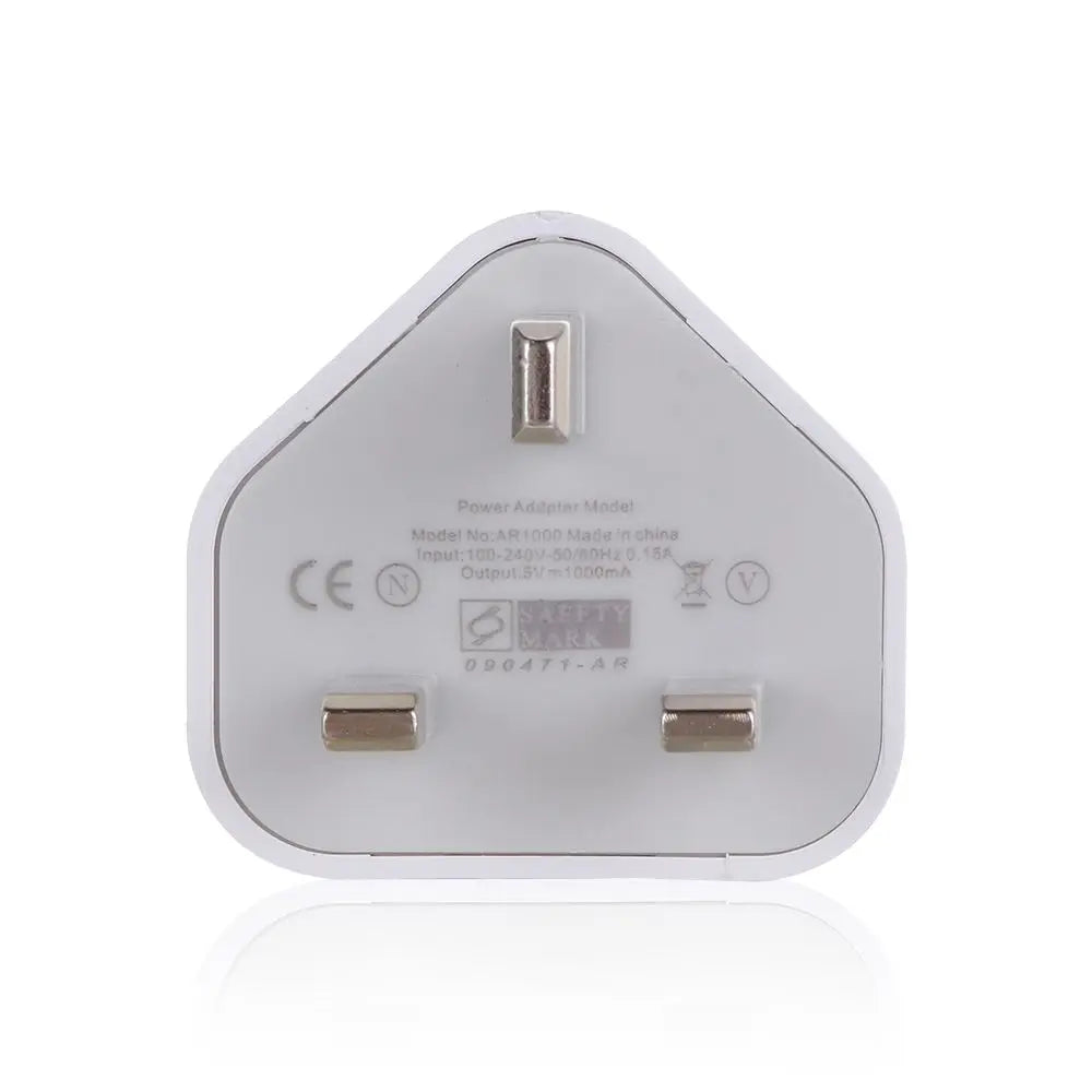 3 Pin UK Plug 5V 1A USB Wall Charger Power Adapter Home Charging
