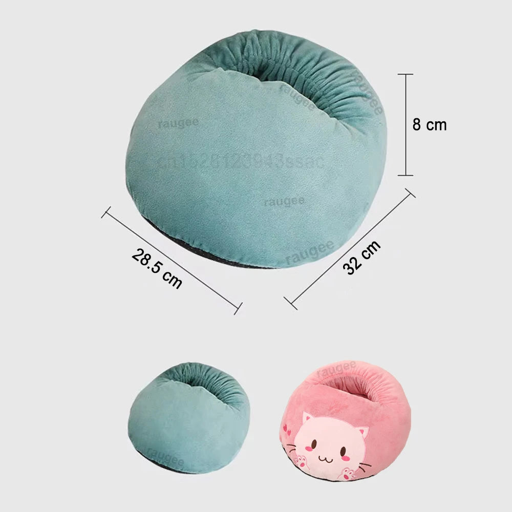 Foot Warmer USB Foot Heater Electric Foot Heating Pad Fast Heating Soft Plush Electric Foot Warmer for Home Heated Feet Warmer