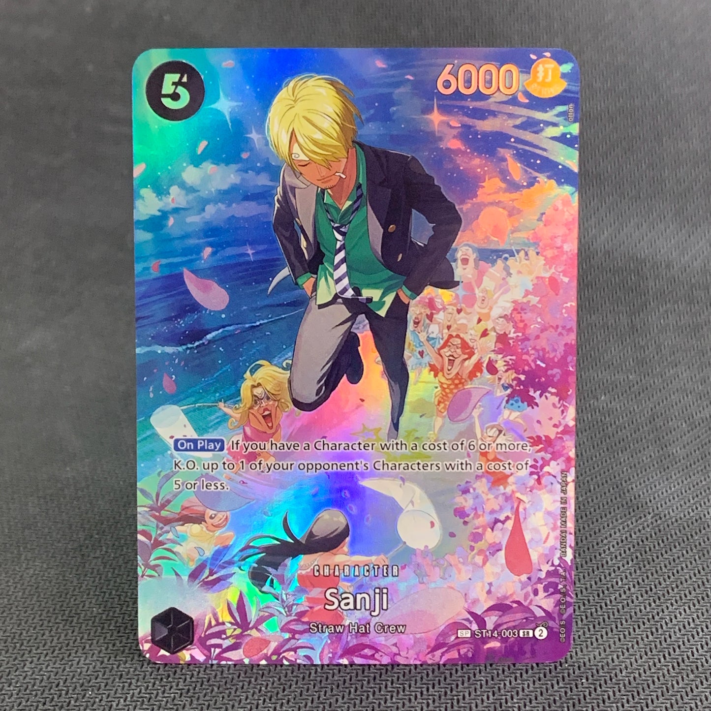 Anime Cards One Piece OPCG English Game Sanji Zoro Flampe Smoker D.Luffy(OP)  Kuzan Kid Newgate High Quality Collection Cards