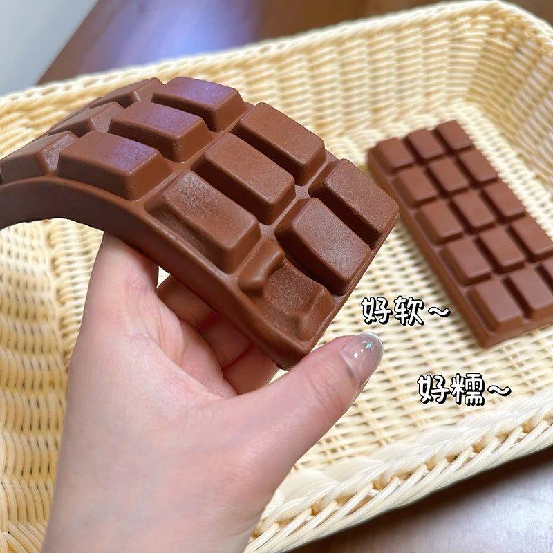 Butter Sticks Squeeze Squishy Sensory Stress Ball Stress Relief Anti-Anxiety Butter Chocolate Party Favors Gift 버터 해압